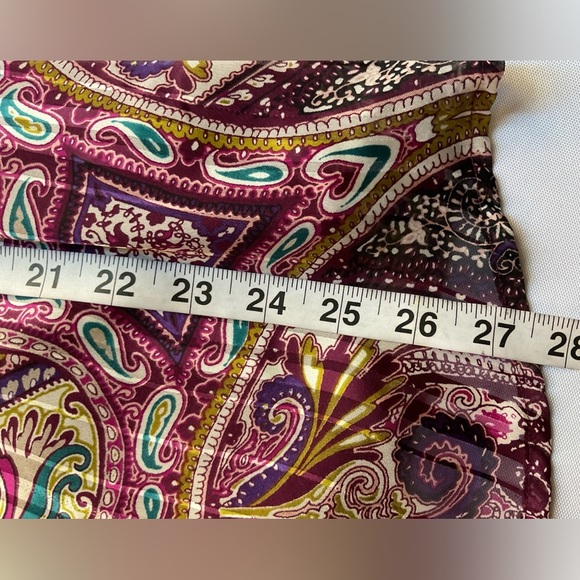 Chico's Multicolor Paisley Blouse - Picture 9 of 12